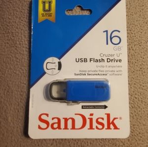 SanDisk 16GB Cruzer U USB Flash Drive